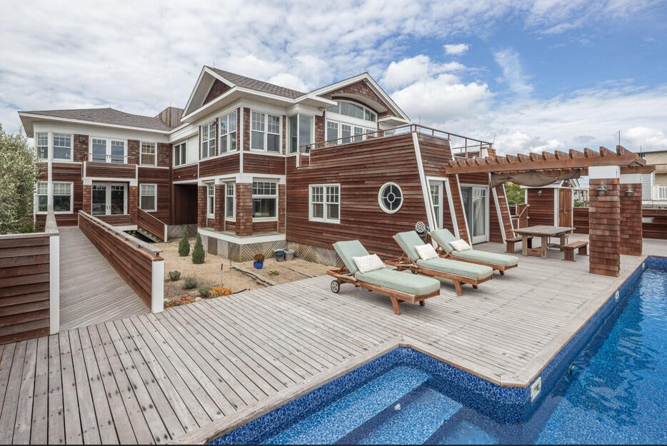 Facing Due East - Poolside