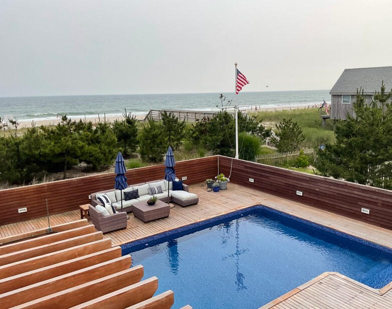 Facing Due South - Poll View From Great Room Deck